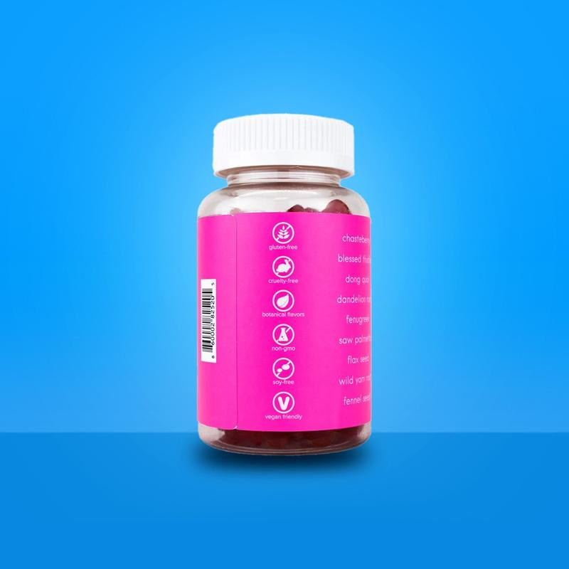 BEARVANA Women’S Support Supplement - Berry Flavored - Essential Herbs - Multivitamins - 60 Count