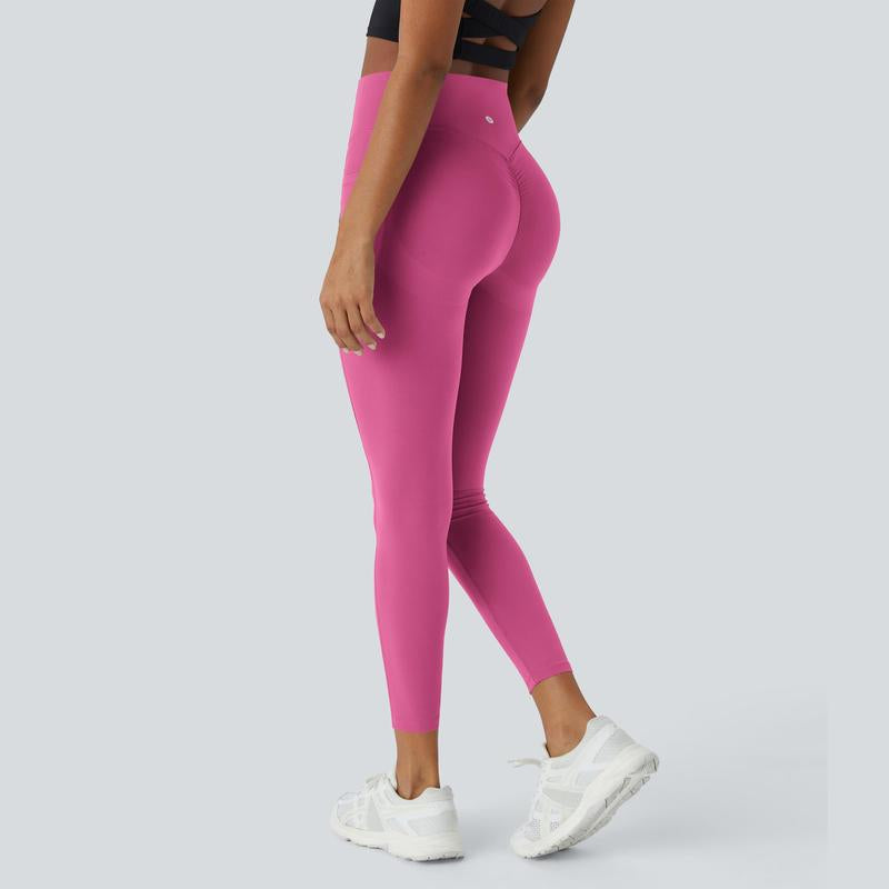 Halara Ultrasculpt High Waisted Scrunch Butt Lifting Tummy Control Pocket Shaping Training Leggings