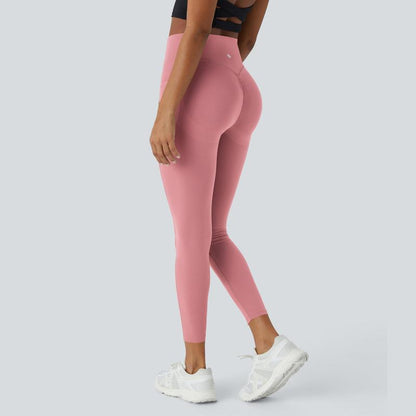 Halara Ultrasculpt High Waisted Scrunch Butt Lifting Tummy Control Pocket Shaping Training Leggings