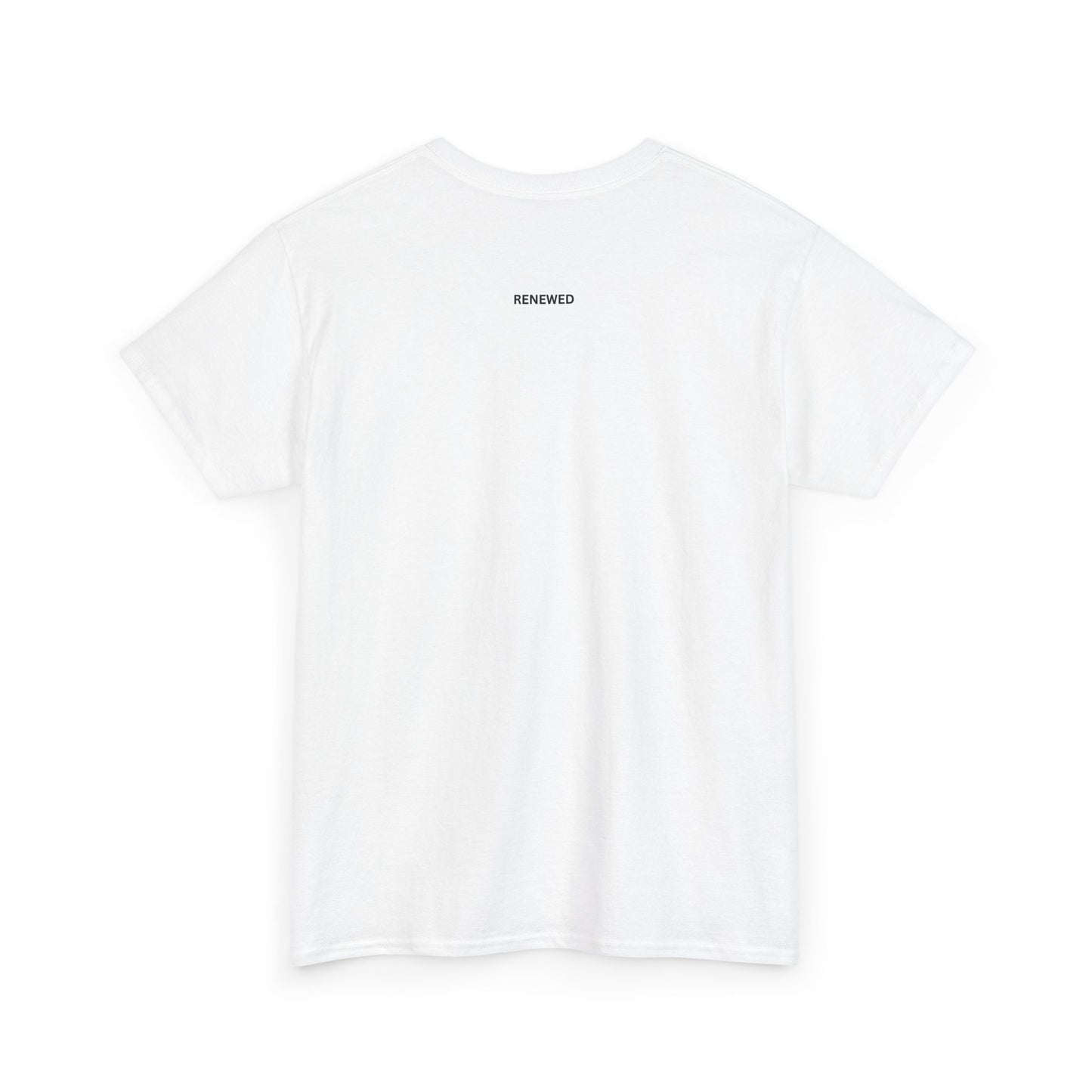 Renew Your Mind. Not Your Hustle. — Minimal Typography Tee