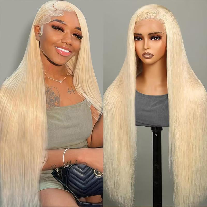 Cute Bein 613 Blonde 13X6 HD Lace Frontal Wig Pre Plucked 13X4 Straight Lace Front Human Hair Wigs for Women Can Be Dyed & Restyle