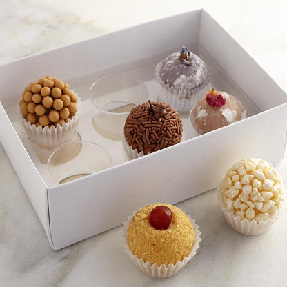 Gourmet Chocolate Brigadeiro Assortment - Gift Box - Valentine'S Day | Mother'S Day | Birhtday Gift | Christimas Gift Dessert Snack