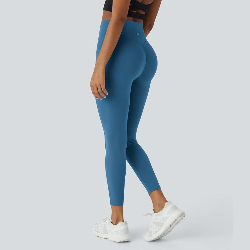 Halara Ultrasculpt High Waisted Scrunch Butt Lifting Tummy Control Pocket Shaping Training Leggings