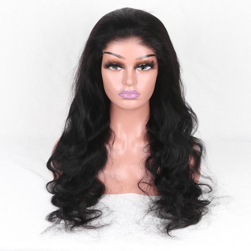 [32 Inch for Only $126]Bling Hair Body Wave 13X4 Transparent Lace Front Wigs Human Hair 180% Density 13X6 Transparent Lace Frontal Wigs Brazilian Natural Color for Black Women #Novatopfinds