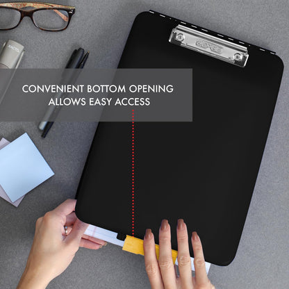 Elite Driver Slim Storage Clipboard | Secure Document & Form Holder