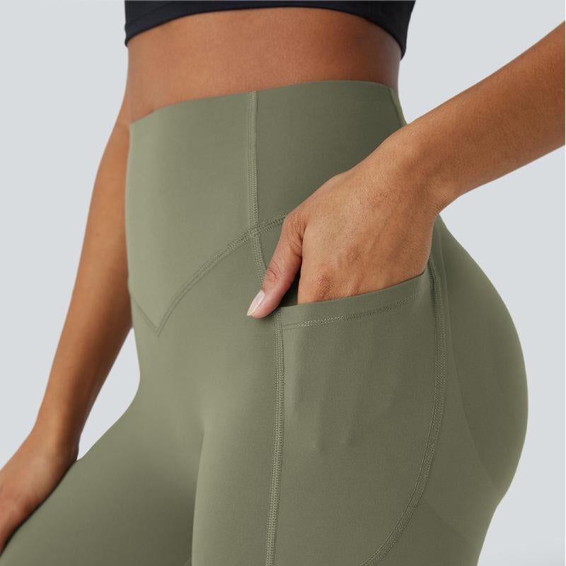 Halara Ultrasculpt High Waisted Scrunch Butt Lifting Tummy Control Pocket Shaping Training Leggings