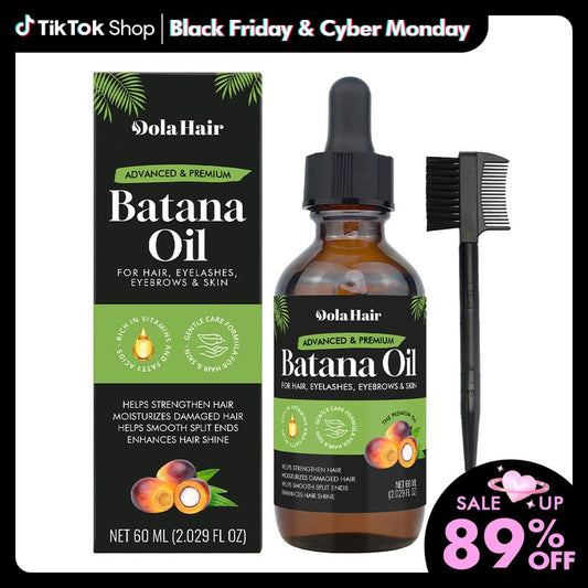 Batana Essentials Oil Organic for Haircare anti Hair Loss Repair Damaged Hair Moisturize Scalp Lightweight Daily Hair Care Moisturizer