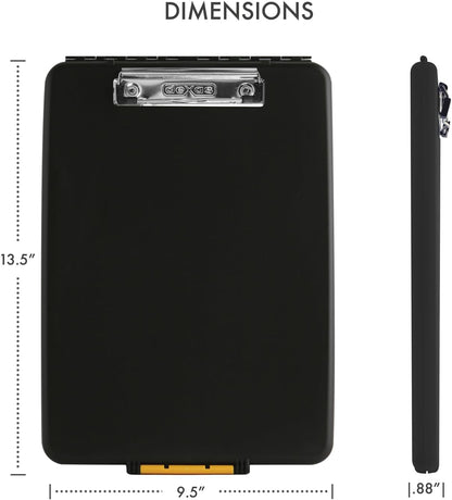 Elite Driver Slim Storage Clipboard | Secure Document & Form Holder