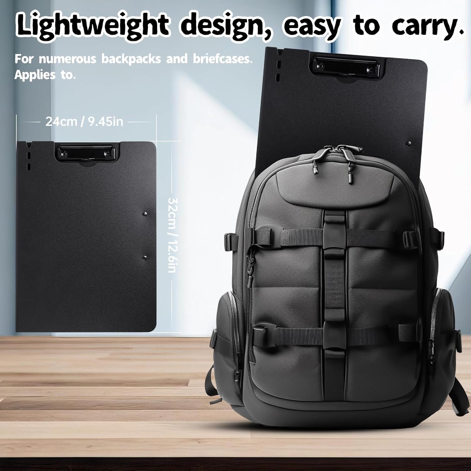 Elite Driver Professional Route Clipboard | Foldable Document Organizer with Pen Holder